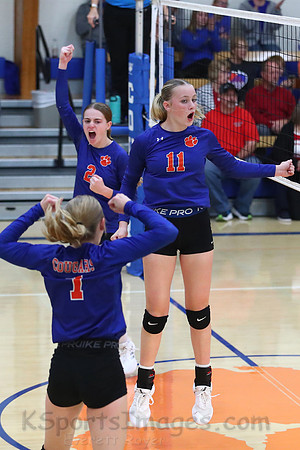 Otis-Bison vs Bucklin Volleyball