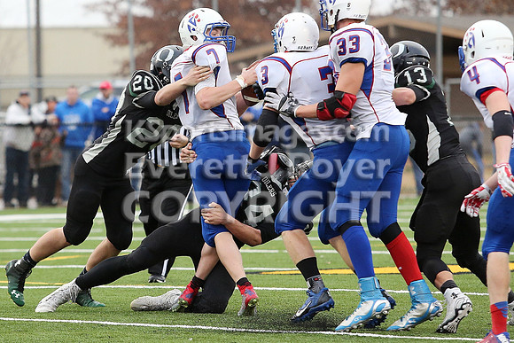 Central Plains Oilers vs. Hanover Wildcats  2014 Kansas 8 Man D1 Championship Game