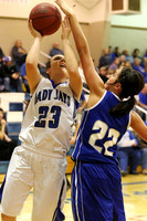 Thunder Ridge Longhorns vs. St. Johns Beloit-Tipton Blujays Girls Basketball - NPL Tourney Finals