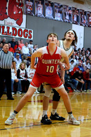 Lacrosse vs Quinter Boys Basketball