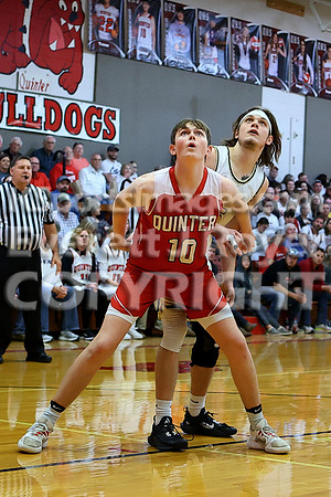 Lacrosse vs Quinter Boys Basketball