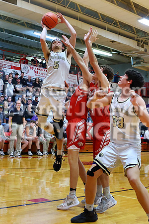 Lacrosse vs Quinter Boys Basketball