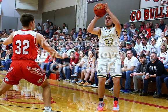 Lacrosse vs Quinter Boys Basketball