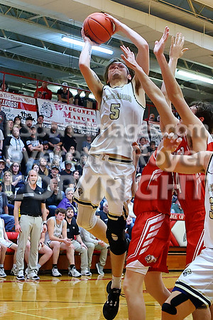 Lacrosse vs Quinter Boys Basketball