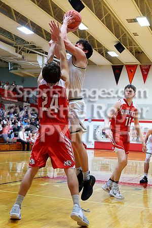 Lacrosse vs Quinter Boys Basketball