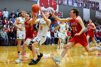 Lacrosse vs Quinter Boys Basketball