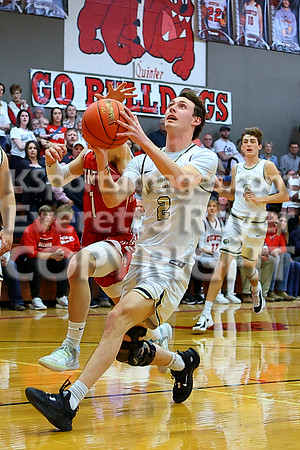 Lacrosse vs Quinter Boys Basketball