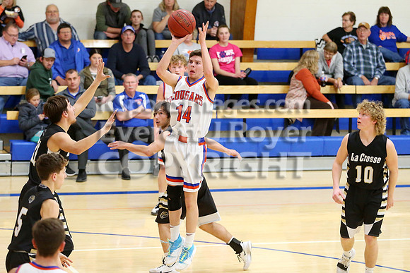 Lacrosse vs Otis-Bison Boys Basketball