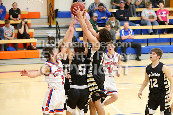Lacrosse vs Otis-Bison Boys Basketball
