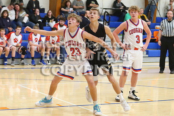 Lacrosse vs Otis-Bison Boys Basketball