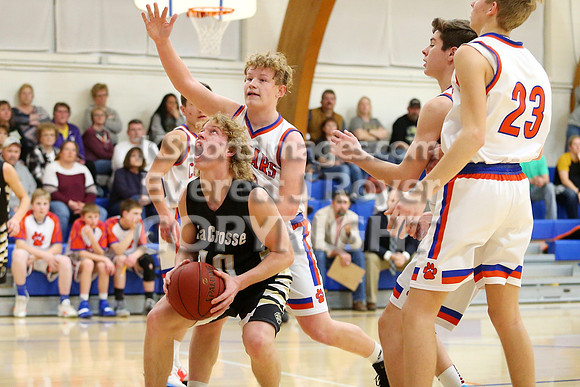 Lacrosse vs Otis-Bison Boys Basketball