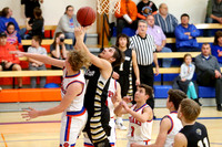 Lacrosse vs Otis-Bison Boys Basketball
