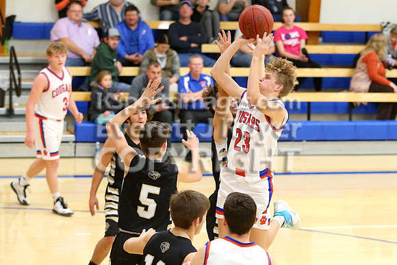 Lacrosse vs Otis-Bison Boys Basketball