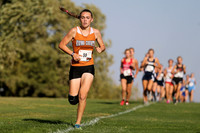 Larned High School Cross Country Meet, Thursday, September21, 2017. Paige Harris, Ashland Jr. and Christopher Nemechek, Holcomb Sr., won the varsity meets.  (Photo: Everett Royer, www.ksportsimages.c