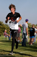 Larned High School Cross Country Meet, Thursday, September21, 2017. Paige Harris, Ashland Jr. and Christopher Nemechek, Holcomb Sr., won the varsity meets.  (Photo: Everett Royer, www.ksportsimages.c