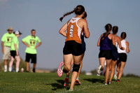 Larned High School Cross Country Meet, Thursday, September21, 2017. Paige Harris, Ashland Jr. and Christopher Nemechek, Holcomb Sr., won the varsity meets.  (Photo: Everett Royer, www.ksportsimages.c