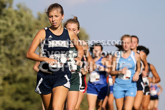 Larned High School Cross Country Meet, Thursday, September21, 2017. Paige Harris, Ashland Jr. and Christopher Nemechek, Holcomb Sr., won the varsity meets.  (Photo: Everett Royer, www.ksportsimages.c