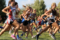 Larned High School Cross Country Meet, Thursday, September21, 2017. Paige Harris, Ashland Jr. and Christopher Nemechek, Holcomb Sr., won the varsity meets.  (Photo: Everett Royer, www.ksportsimages.c