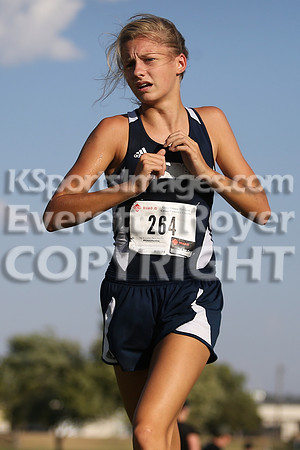 Larned High School Cross Country Meet, Thursday, September21, 2017. Paige Harris, Ashland Jr. and Christopher Nemechek, Holcomb Sr., won the varsity meets.  (Photo: Everett Royer, www.ksportsimages.c