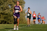 Larned High School Cross Country Meet, Thursday, September21, 2017. Paige Harris, Ashland Jr. and Christopher Nemechek, Holcomb Sr., won the varsity meets.  (Photo: Everett Royer, www.ksportsimages.c