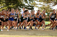 Larned High School Cross Country Meet, Thursday, September21, 2017. Paige Harris, Ashland Jr. and Christopher Nemechek, Holcomb Sr., won the varsity meets.  (Photo: Everett Royer, www.ksportsimages.c