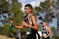 Larned High School Cross Country Meet, Thursday, September21, 2017. Paige Harris, Ashland Jr. and Christopher Nemechek, Holcomb Sr., won the varsity meets.  (Photo: Everett Royer, www.ksportsimages.c