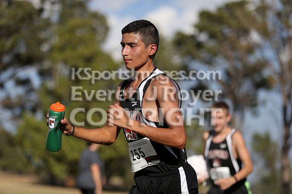 Larned High School Cross Country Meet, Thursday, September21, 2017. Paige Harris, Ashland Jr. and Christopher Nemechek, Holcomb Sr., won the varsity meets.  (Photo: Everett Royer, www.ksportsimages.c