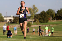 Larned High School Cross Country Meet, Thursday, September21, 2017. Paige Harris, Ashland Jr. and Christopher Nemechek, Holcomb Sr., won the varsity meets.  (Photo: Everett Royer, www.ksportsimages.c