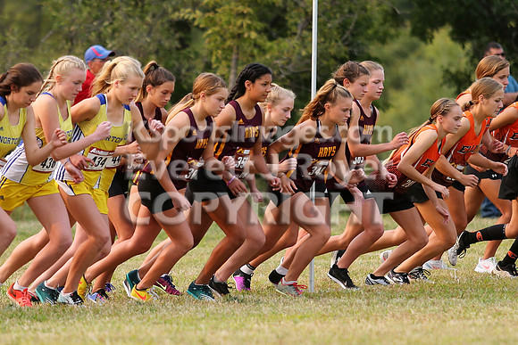 2020 Hays High Cross Country Invite at Sand Plum Nature Trail
