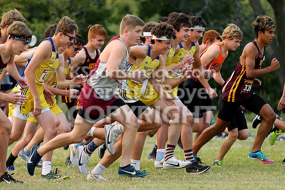 2020 Hays High Cross Country Invite at Sand Plum Nature Trail