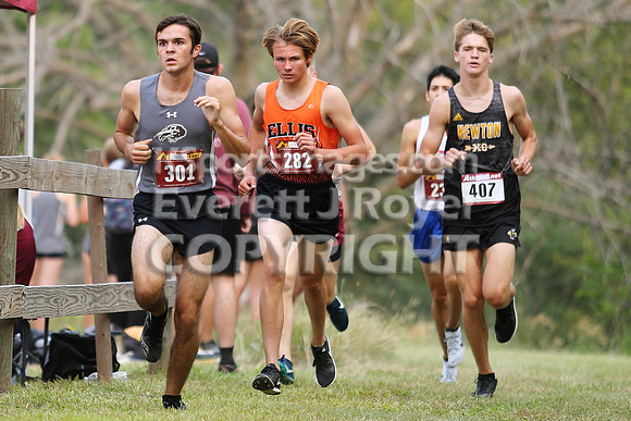 2020 Hays High Cross Country Invite at Sand Plum Nature Trail