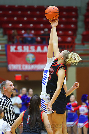 Ellinwood vs Rossville 2A State Basketball Tournament
