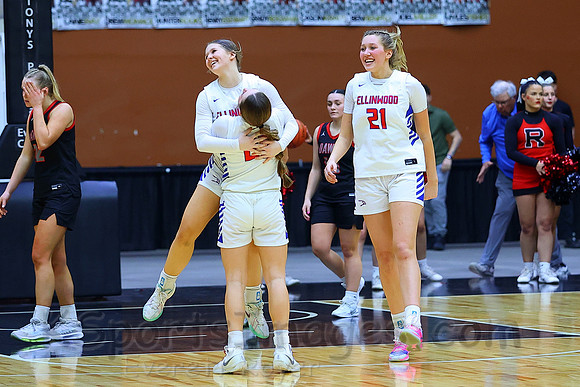 Ellinwood vs Rossville 2A State Basketball Tournament