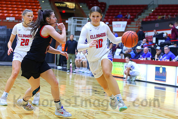 Ellinwood vs Rossville 2A State Basketball Tournament