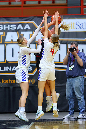 Ellinwood vs Rossville 2A State Basketball Tournament