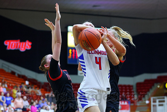 Ellinwood vs Rossville 2A State Basketball Tournament