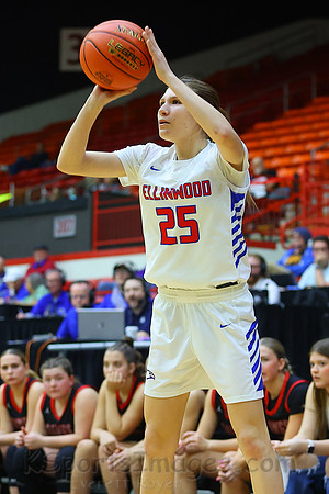 Ellinwood vs Rossville 2A State Basketball Tournament