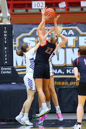 Ellinwood vs Rossville 2A State Basketball Tournament