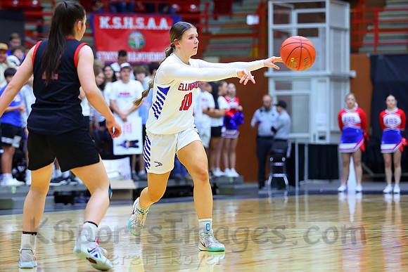 Ellinwood vs Rossville 2A State Basketball Tournament