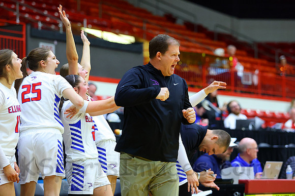 Ellinwood vs Rossville 2A State Basketball Tournament