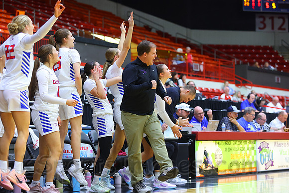 Ellinwood vs Rossville 2A State Basketball Tournament