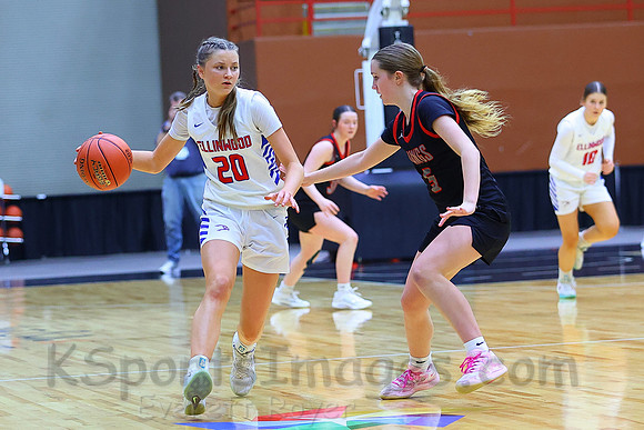 Ellinwood vs Rossville 2A State Basketball Tournament