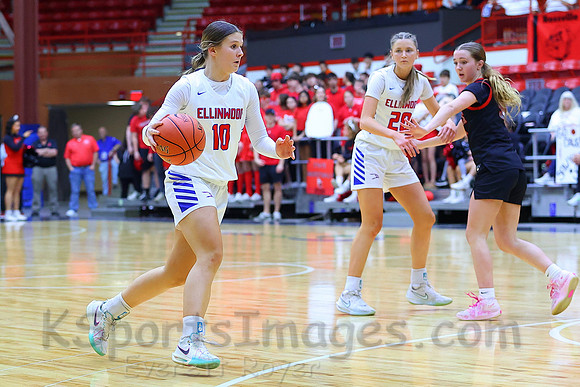 Ellinwood vs Rossville 2A State Basketball Tournament