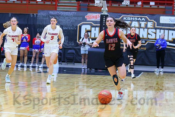 Ellinwood vs Rossville 2A State Basketball Tournament