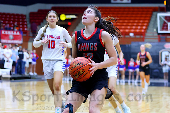 Ellinwood vs Rossville 2A State Basketball Tournament