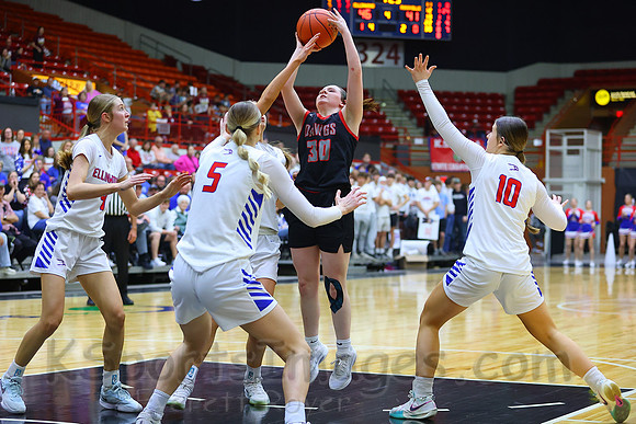 Ellinwood vs Rossville 2A State Basketball Tournament