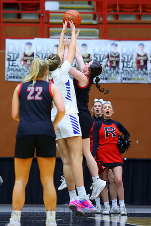 Ellinwood vs Rossville 2A State Basketball Tournament