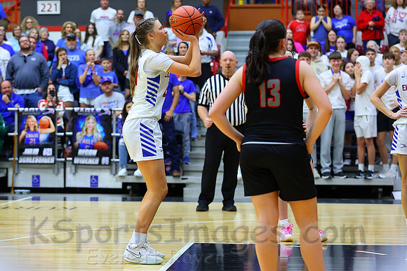 Ellinwood vs Rossville 2A State Basketball Tournament