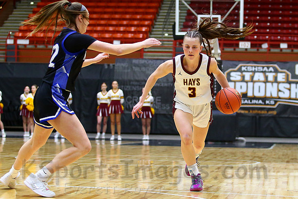 Hays vs Kapaun Mt. Carmel 5A State Basketball Tournament