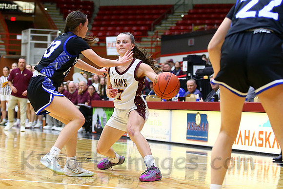 Hays vs Kapaun Mt. Carmel 5A State Basketball Tournament
